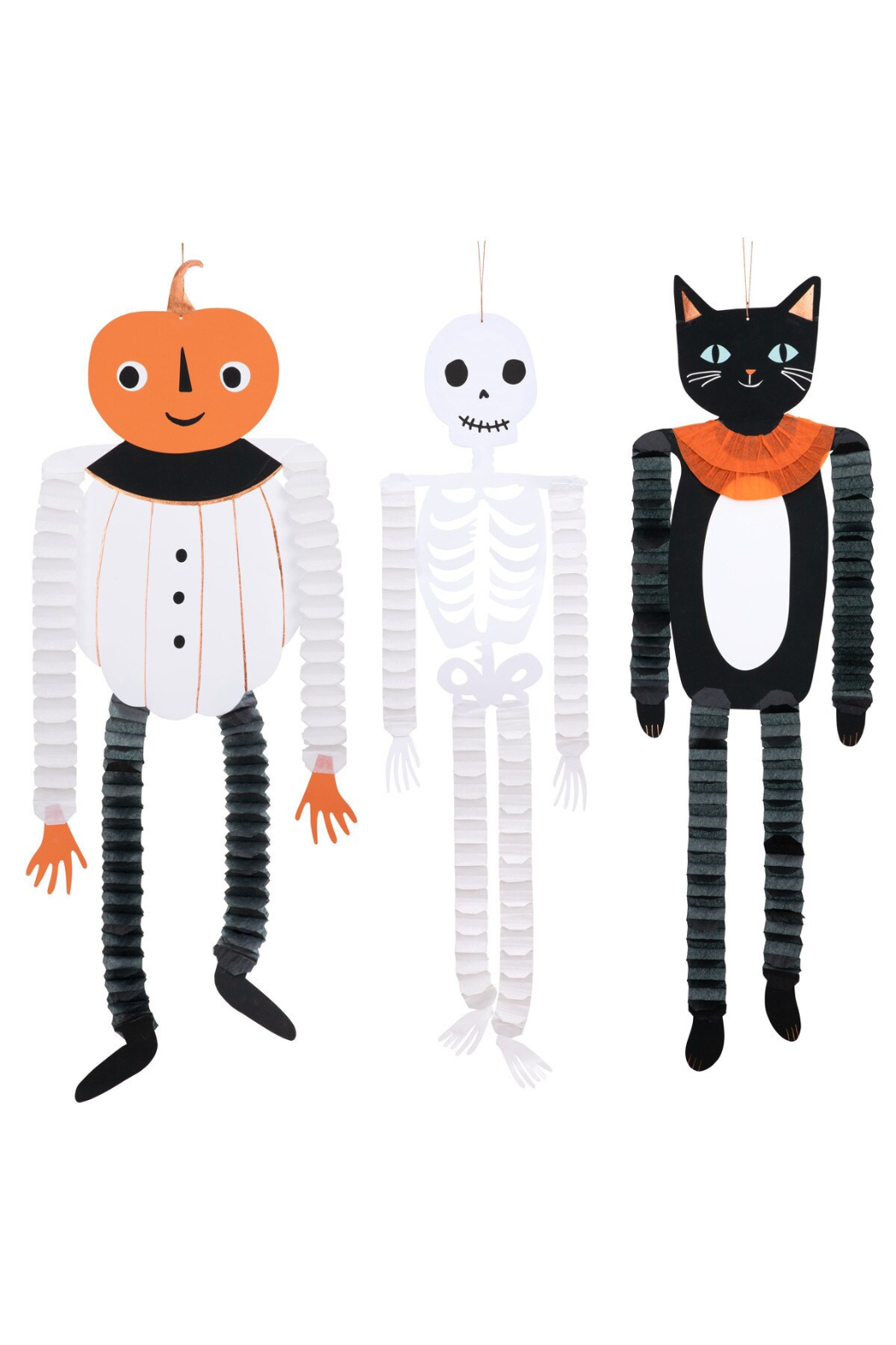 Vintage Halloween Honeycomb Decor