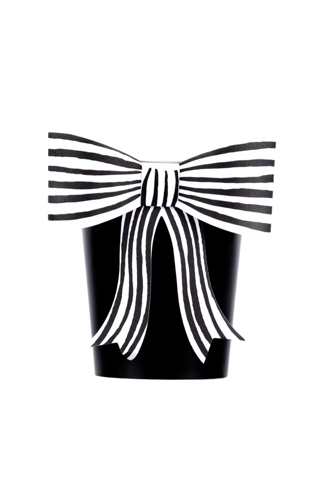 Stripey Bow Cups