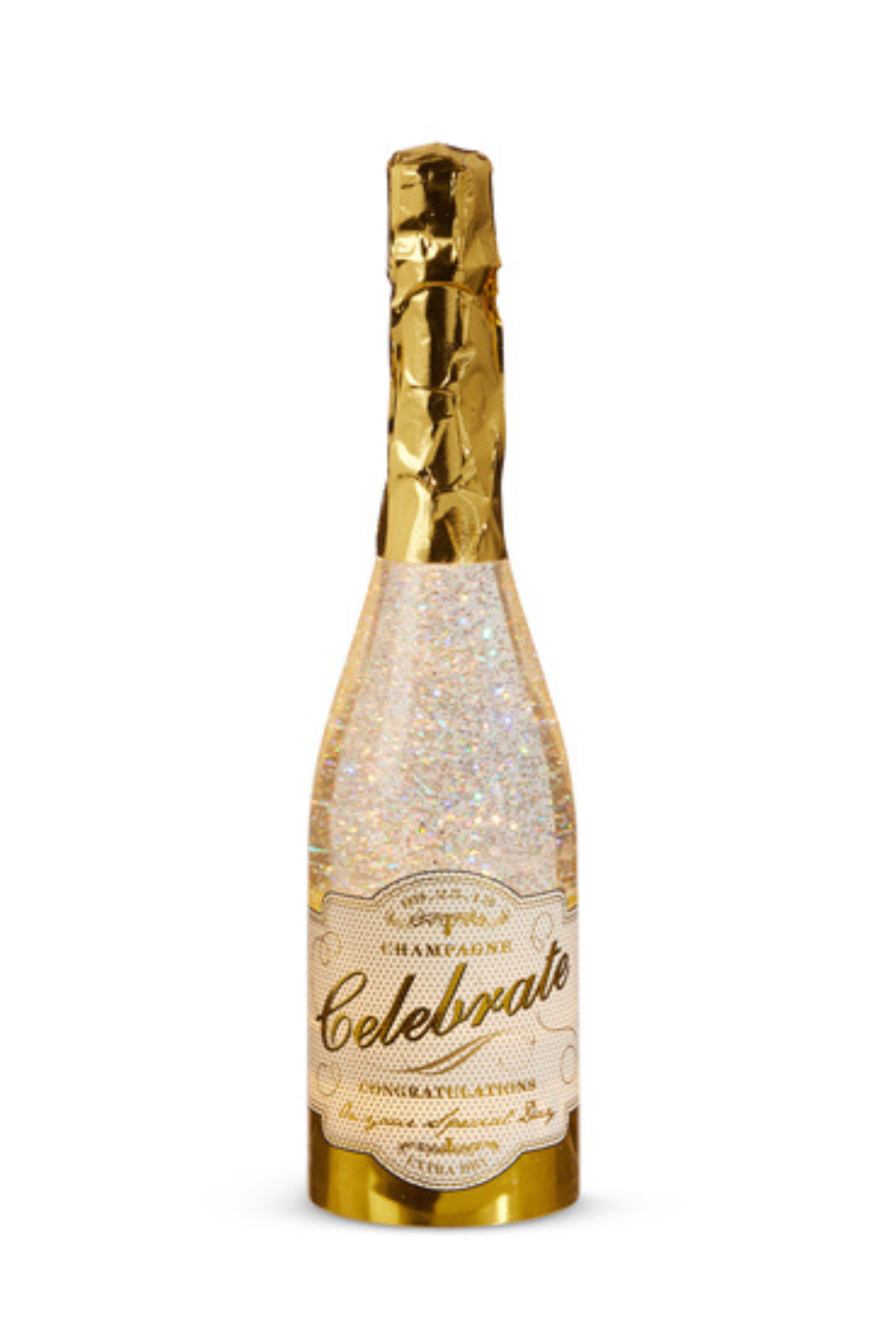 12.5" Lighted Champagne Bottle