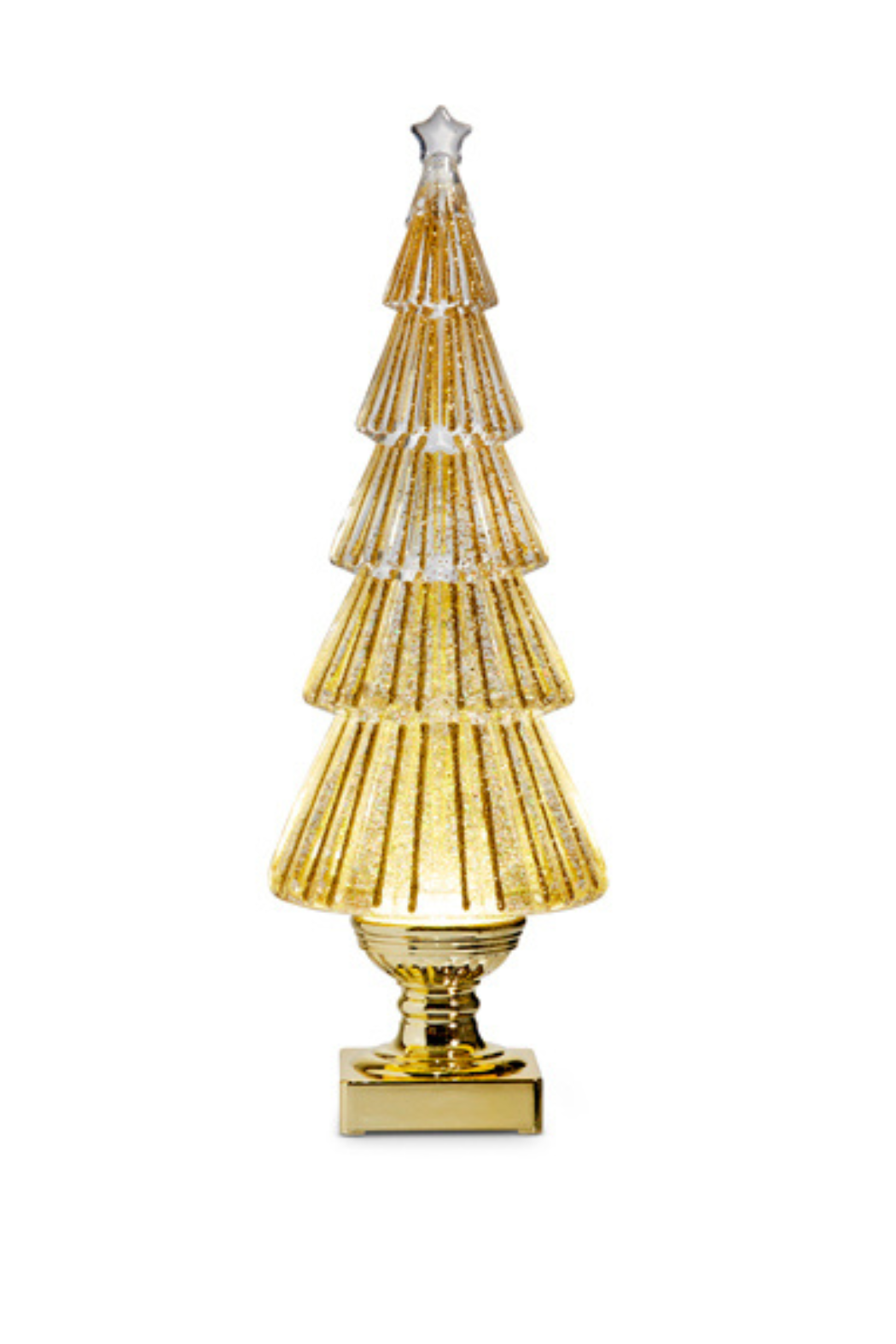 16.25" Lighted Flat Tree