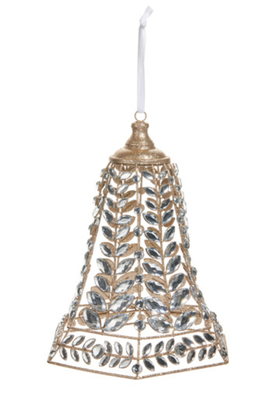 12.5" Jeweled Bell Ornament