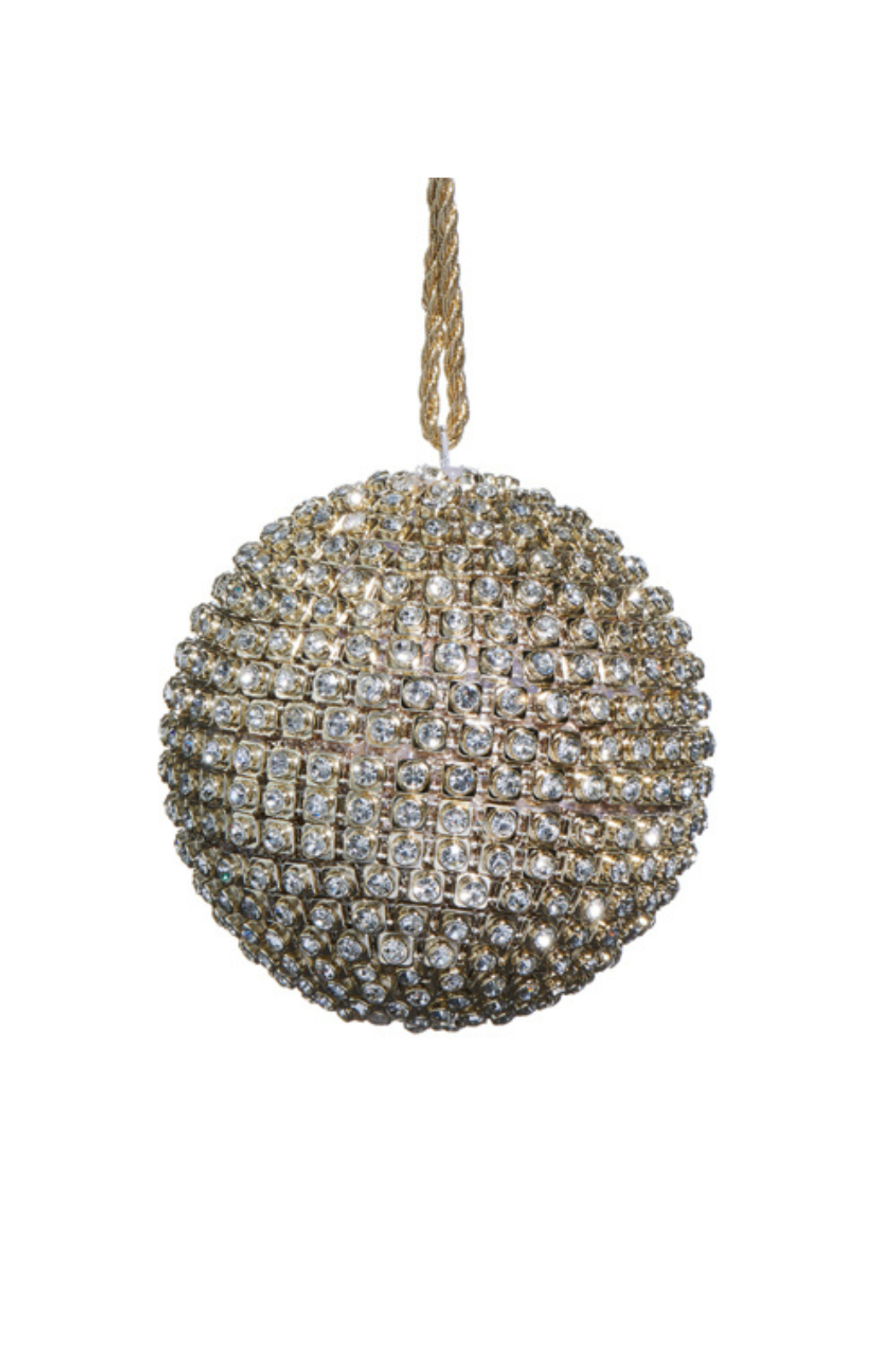 3.5" Jeweled Ball Ornament
