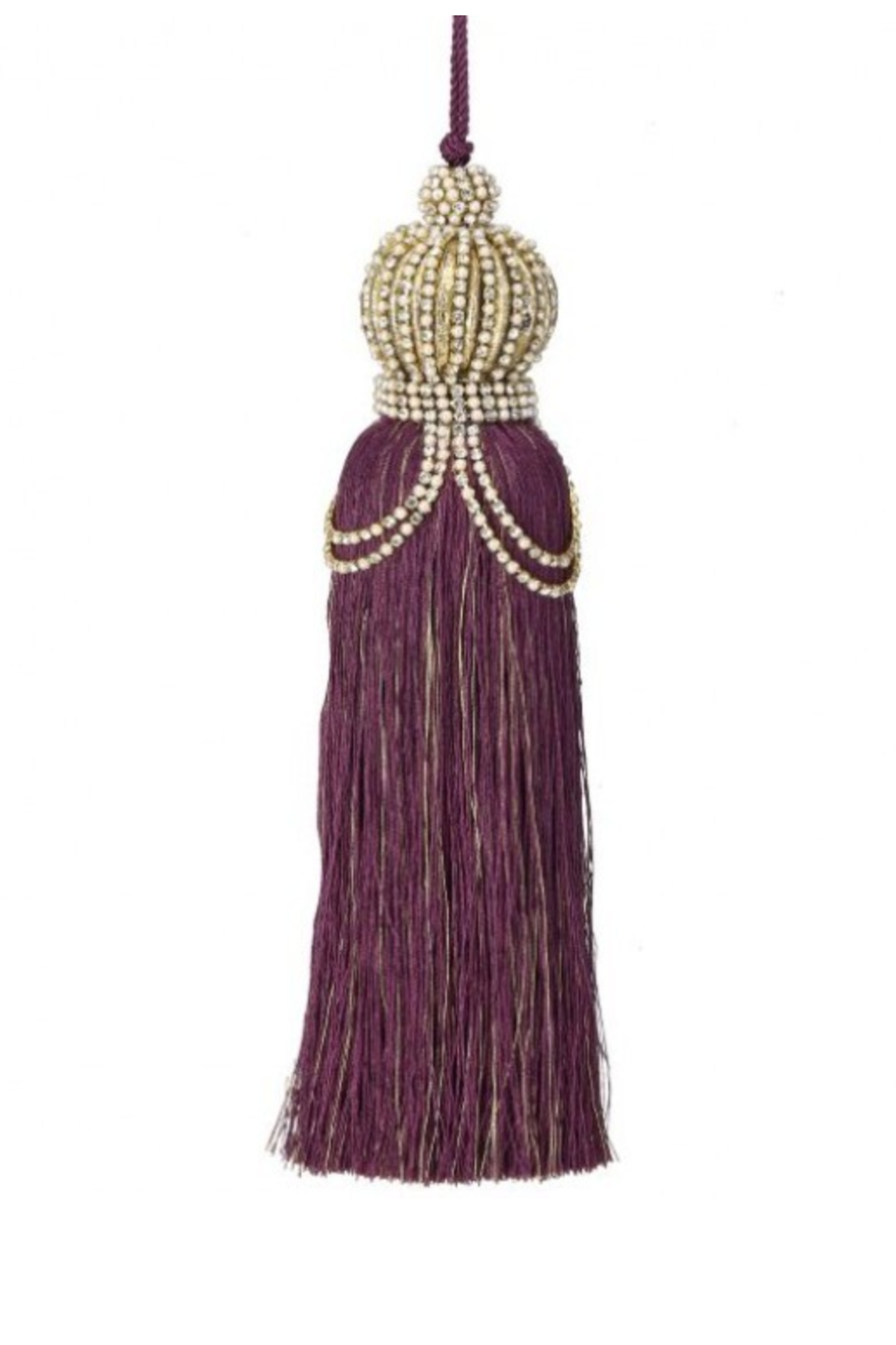 10" Ornate Tassel Ornament