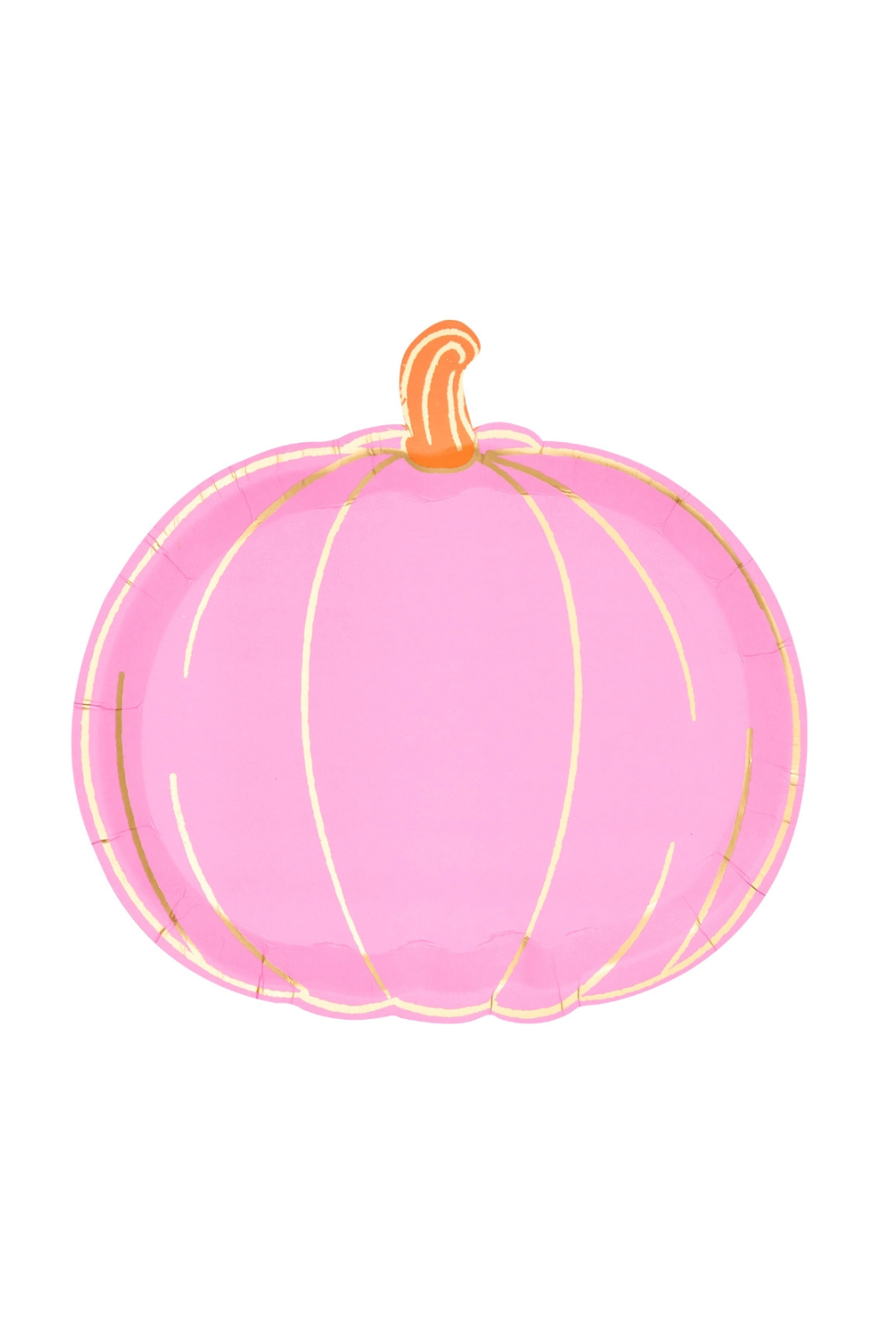 Die-Cut Pumpkin Salad Plates
