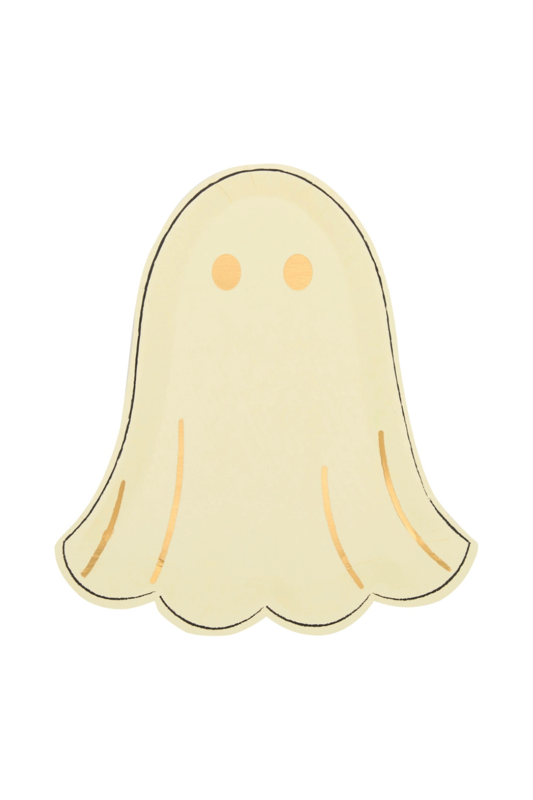 Die-Cut Ghost Salad Plate