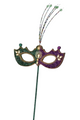 16" Mardi Gras Mask Pick