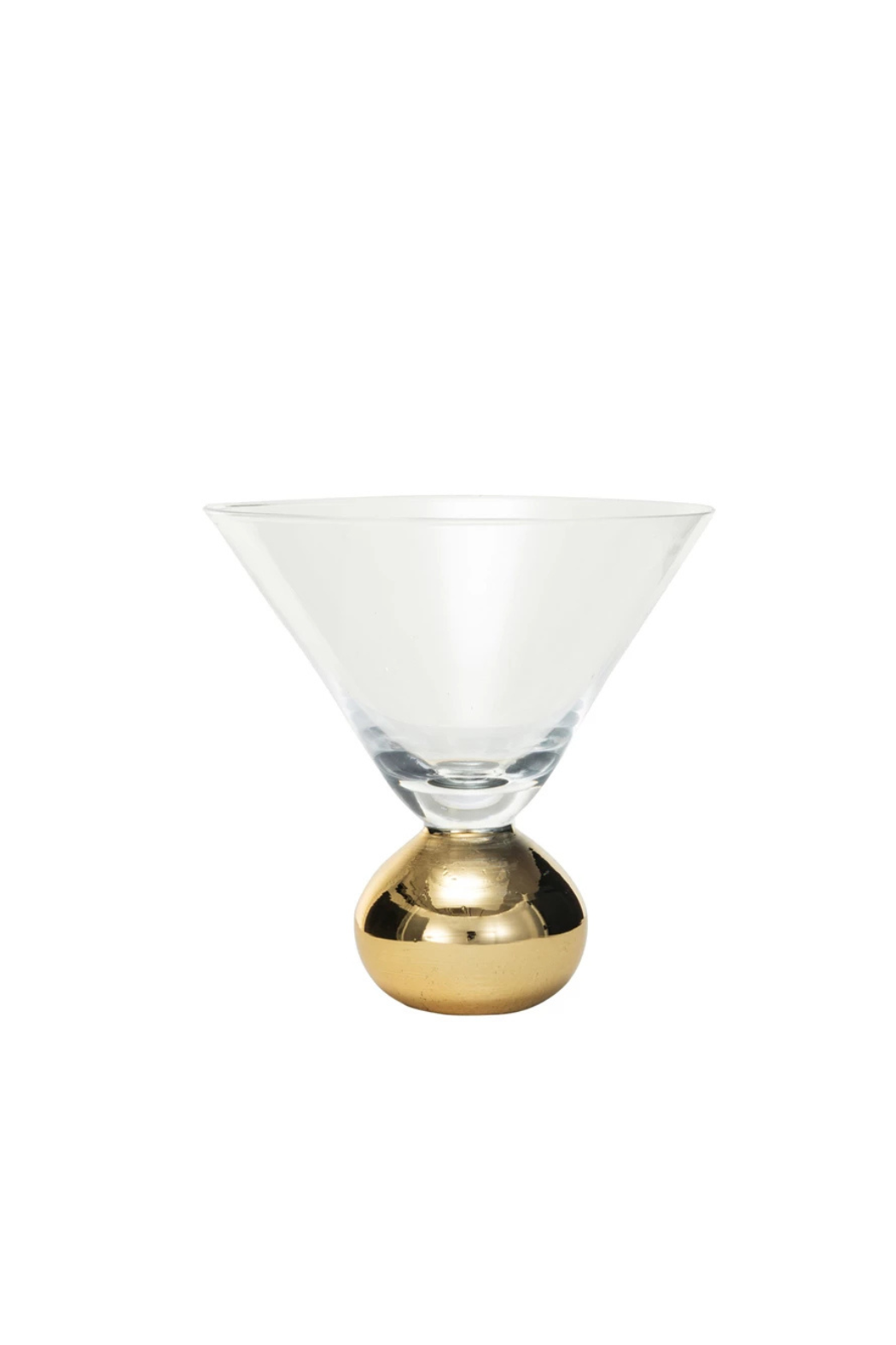 Ball Stem Martini Glass
