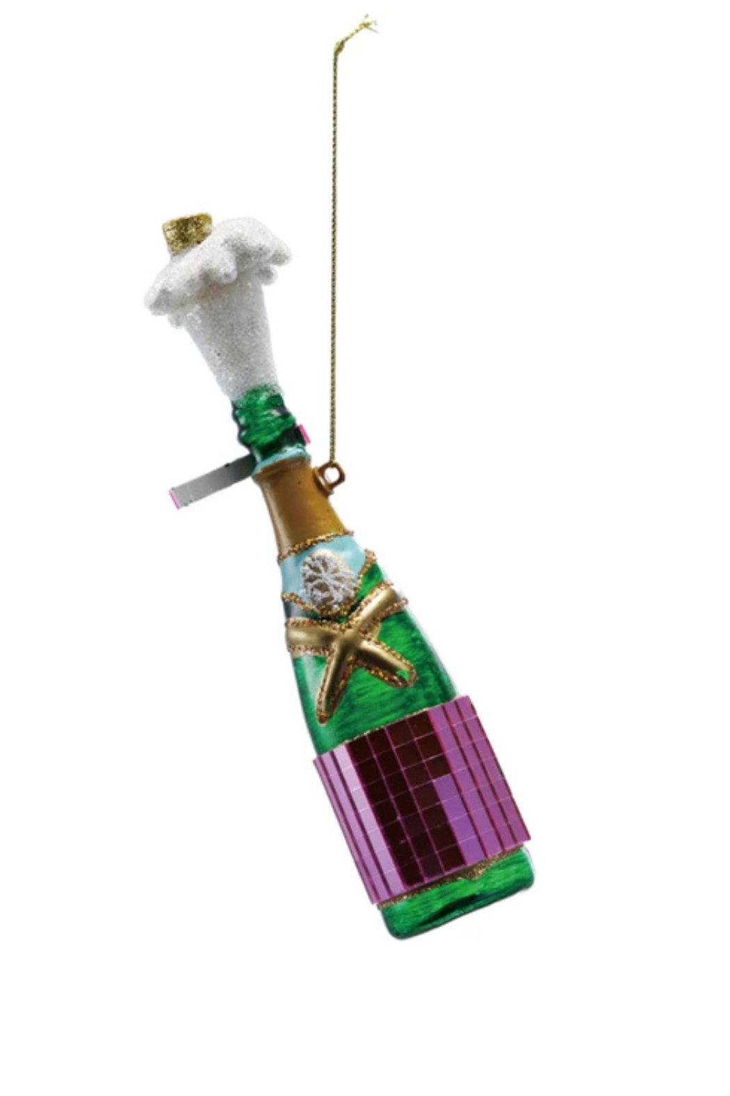 Champagne Bottle Ornament