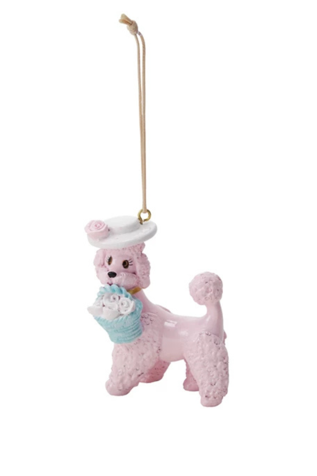 Vintage Reproduction Poodle Ornament