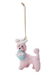 Vintage Reproduction Poodle Ornament