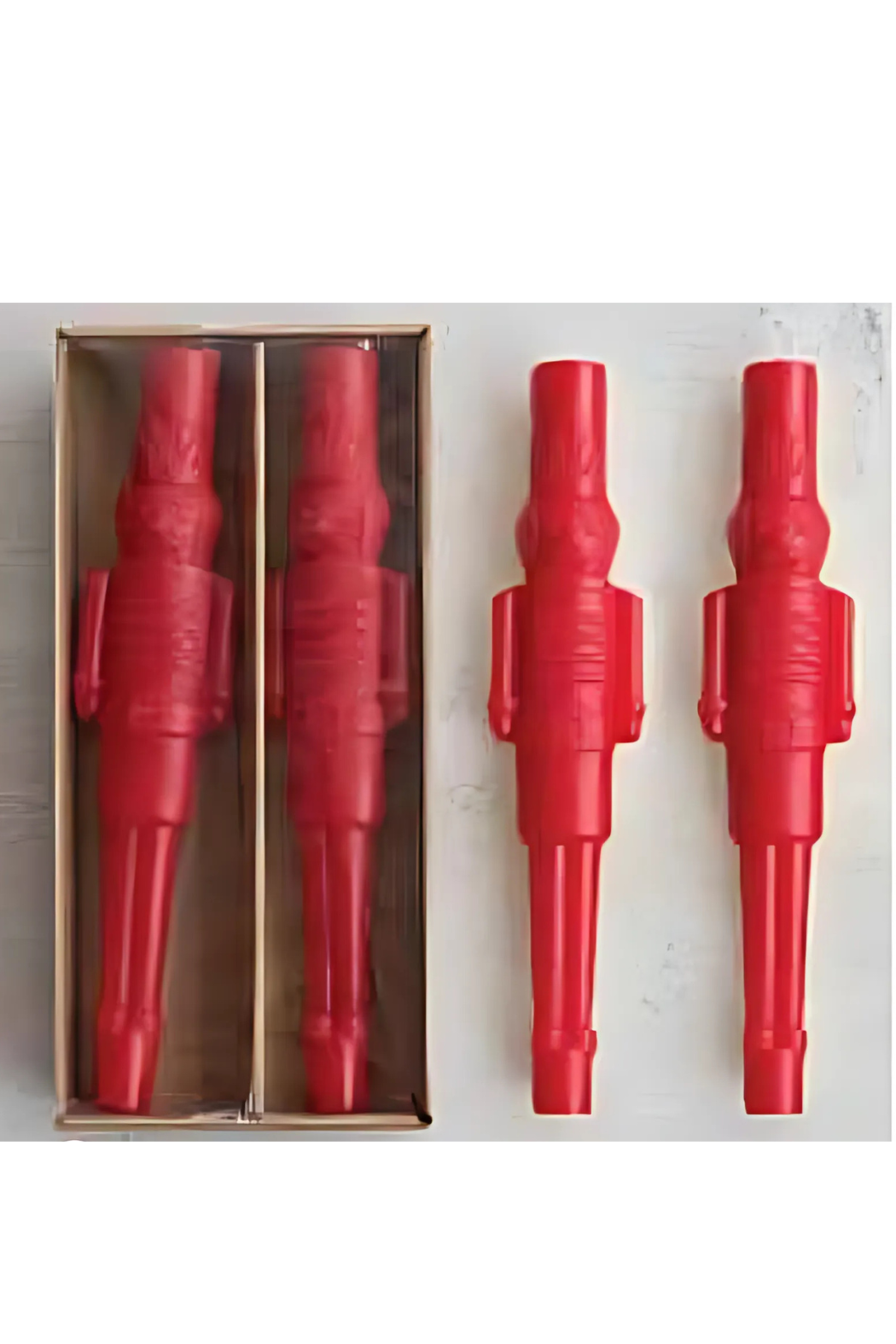 Nutcracker Shaped Taper Candles