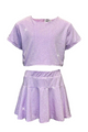 "Taylor" Crystal Short Set