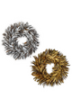 Shimmering Plumage Feather Wreath