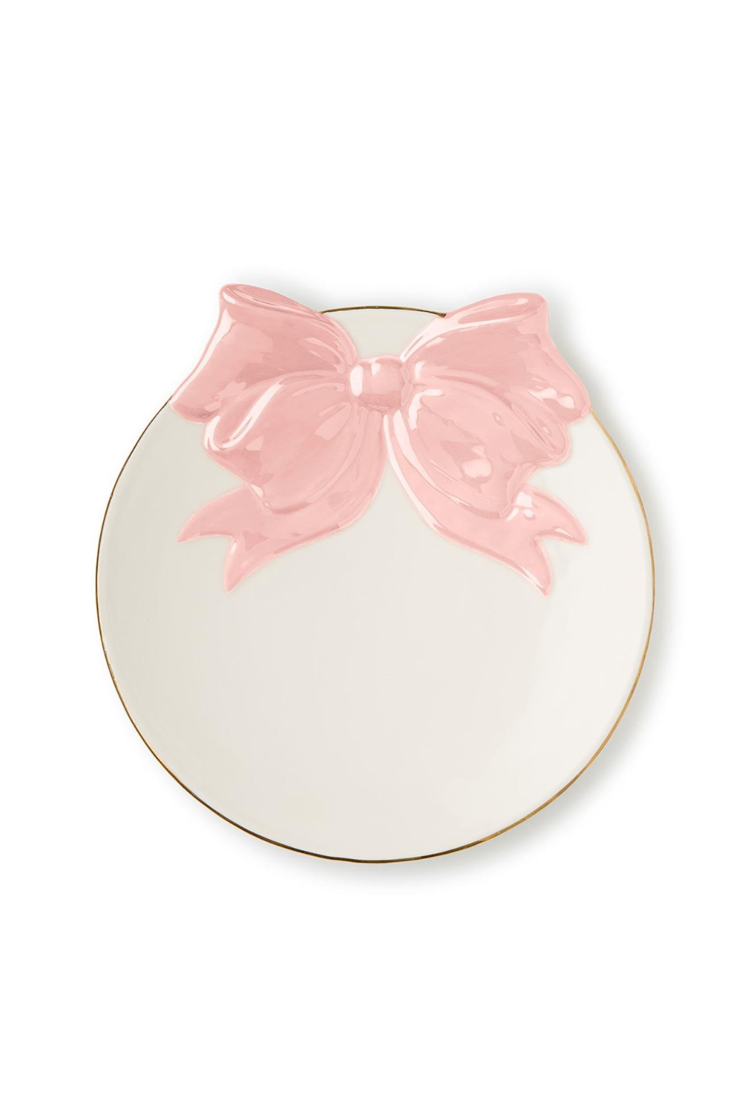 Beautiful Bow Tidbit Plate