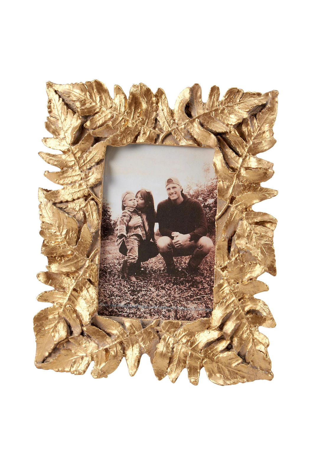Gilded Leaves Photo Frame