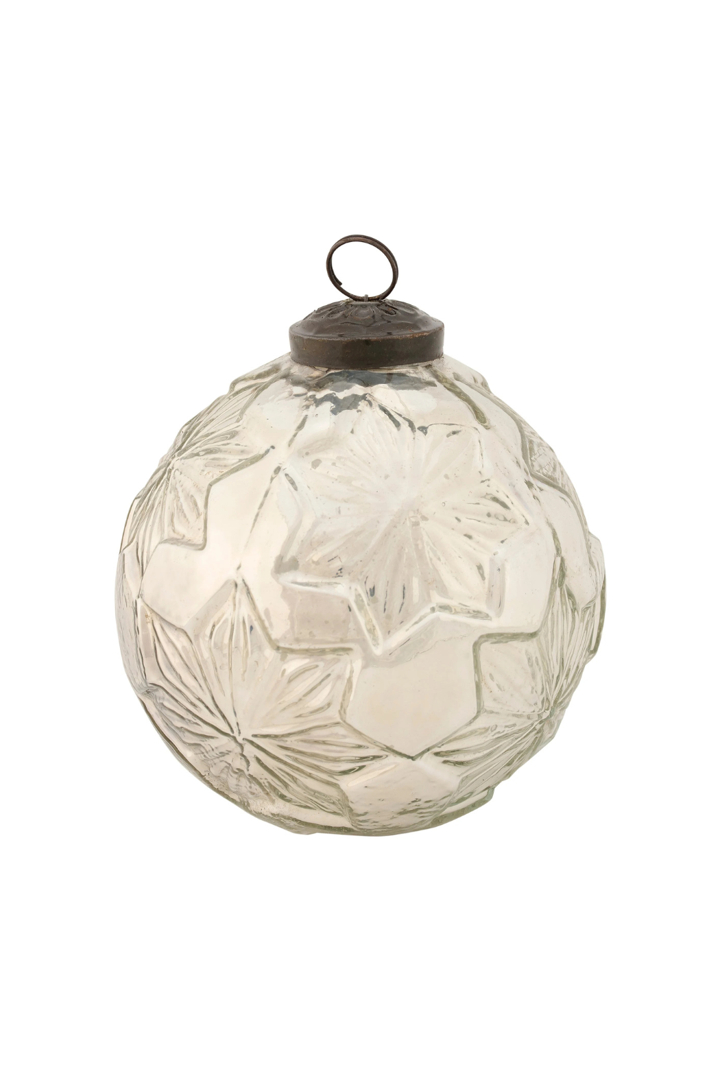 Snowflake Glass Ornament