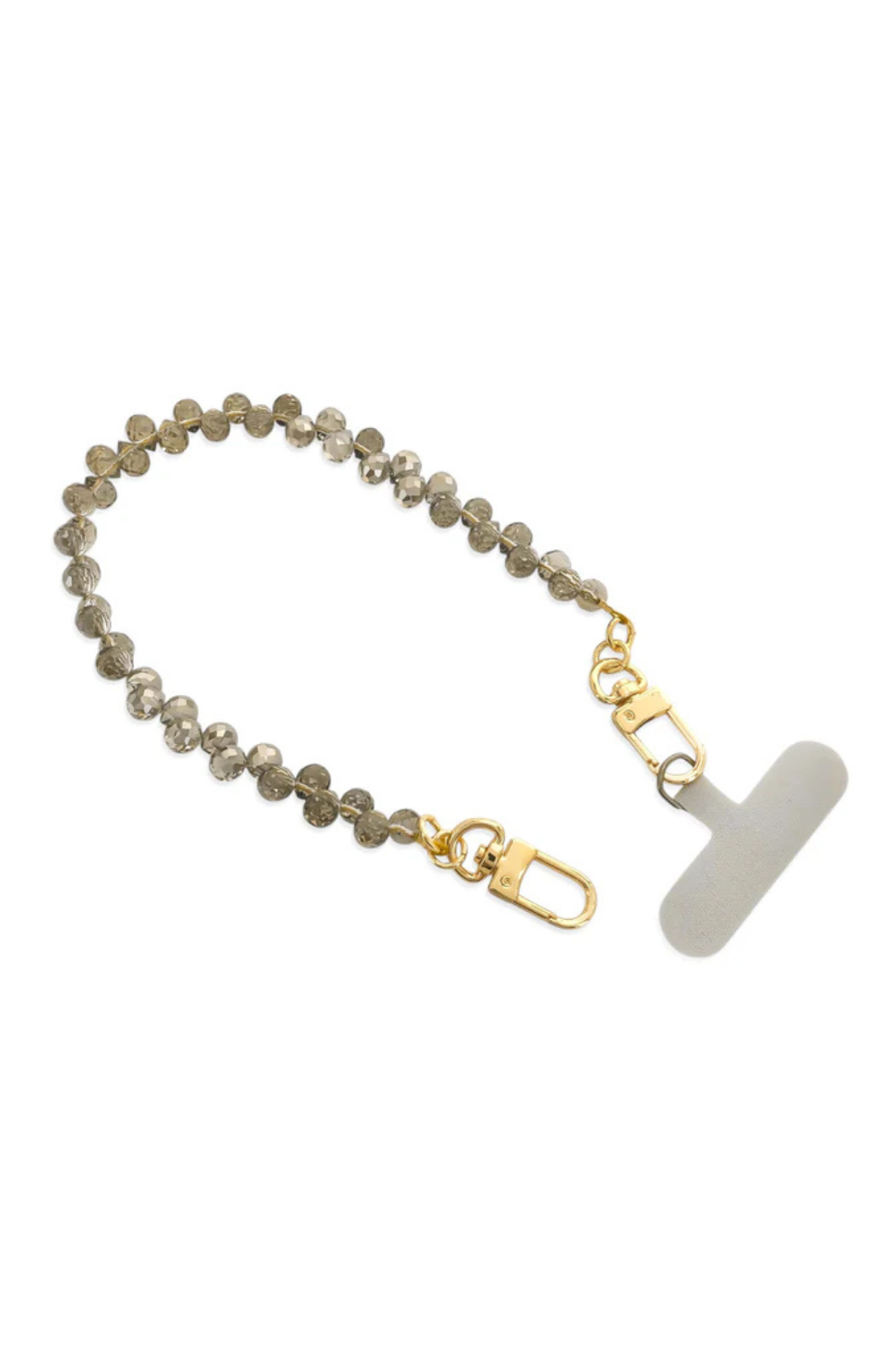 Teardrop Crystal Phone Chain