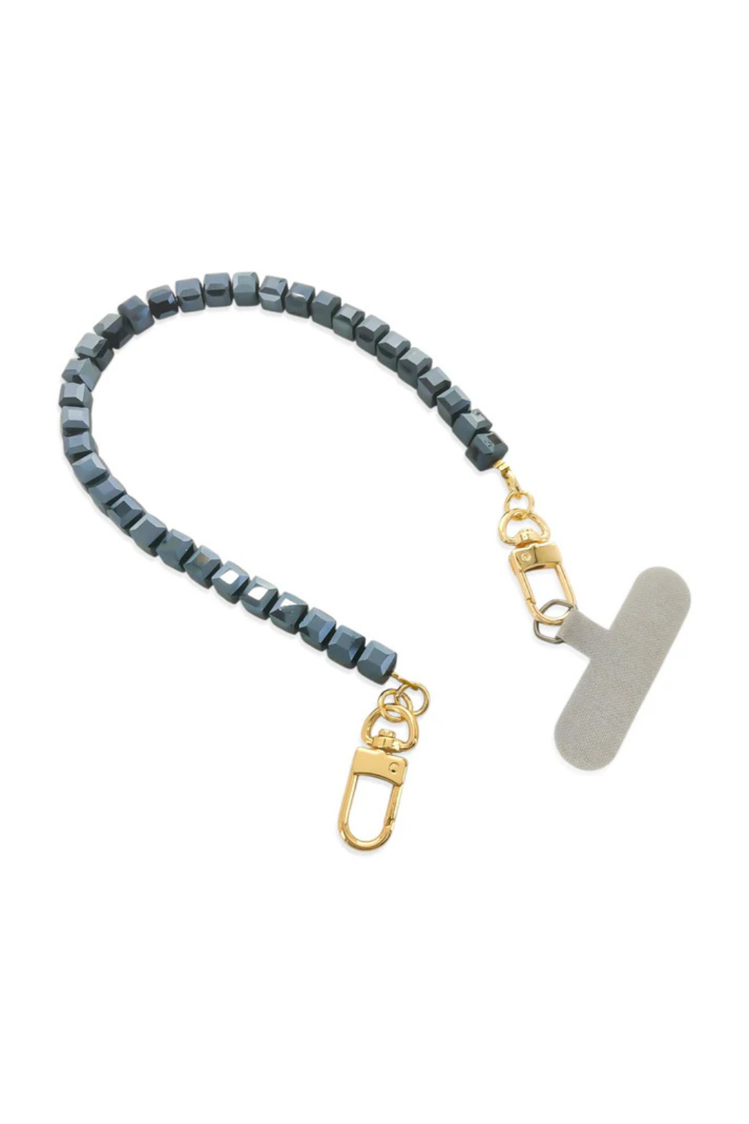 Cube Crystal Phone Chain
