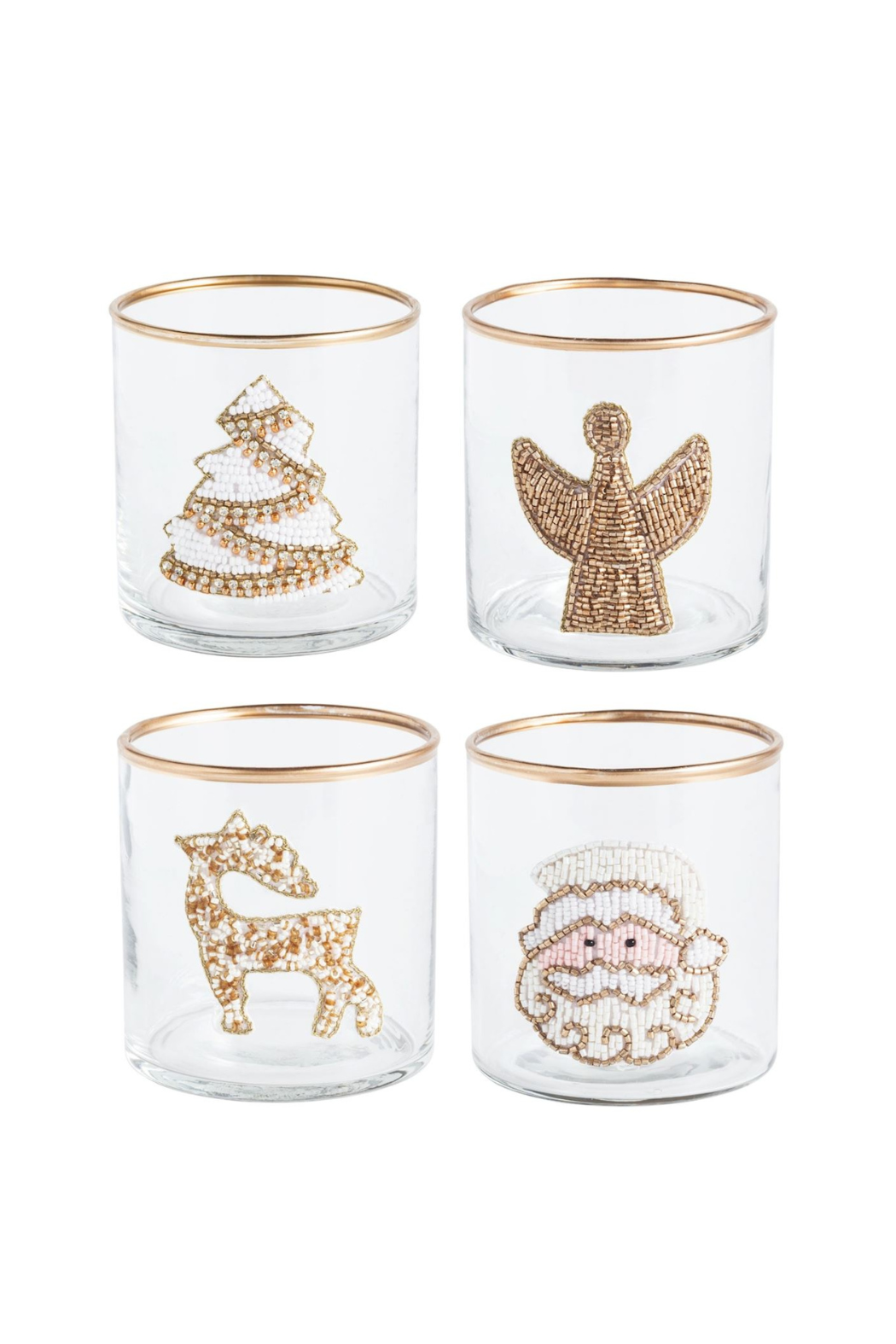 Beaded Tea Light Holder