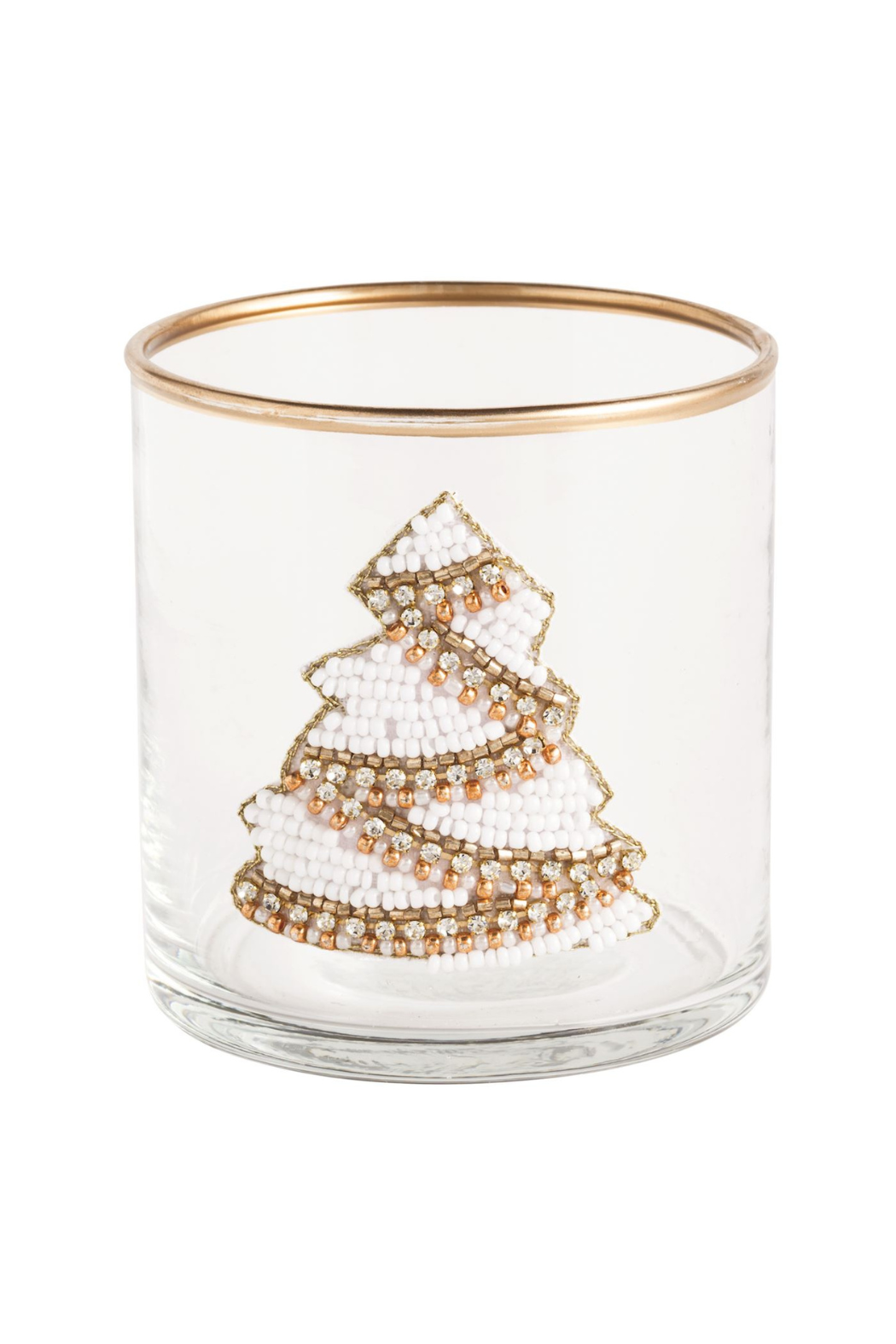 Beaded Tea Light Holder