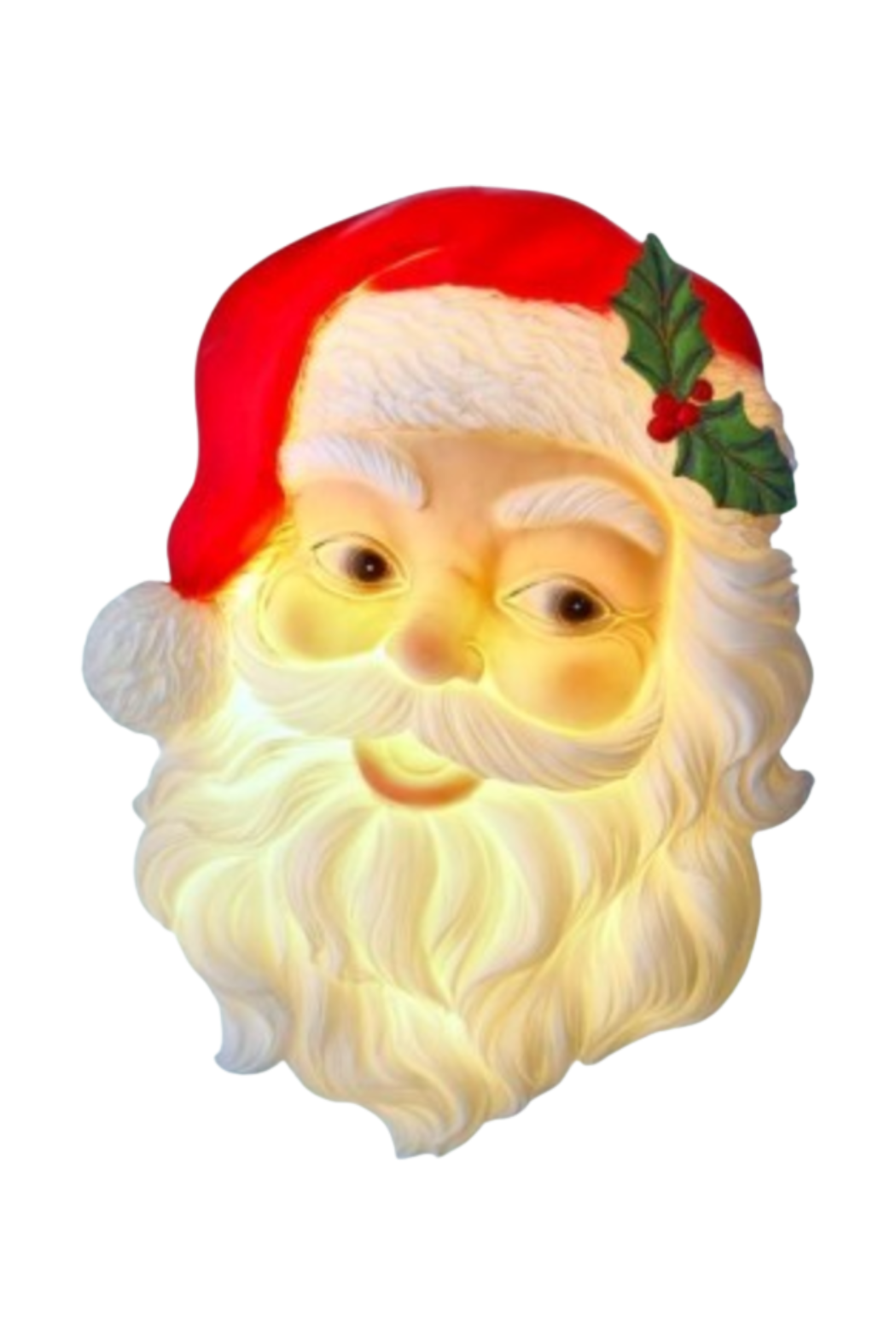 10" Winking Santa Plaque