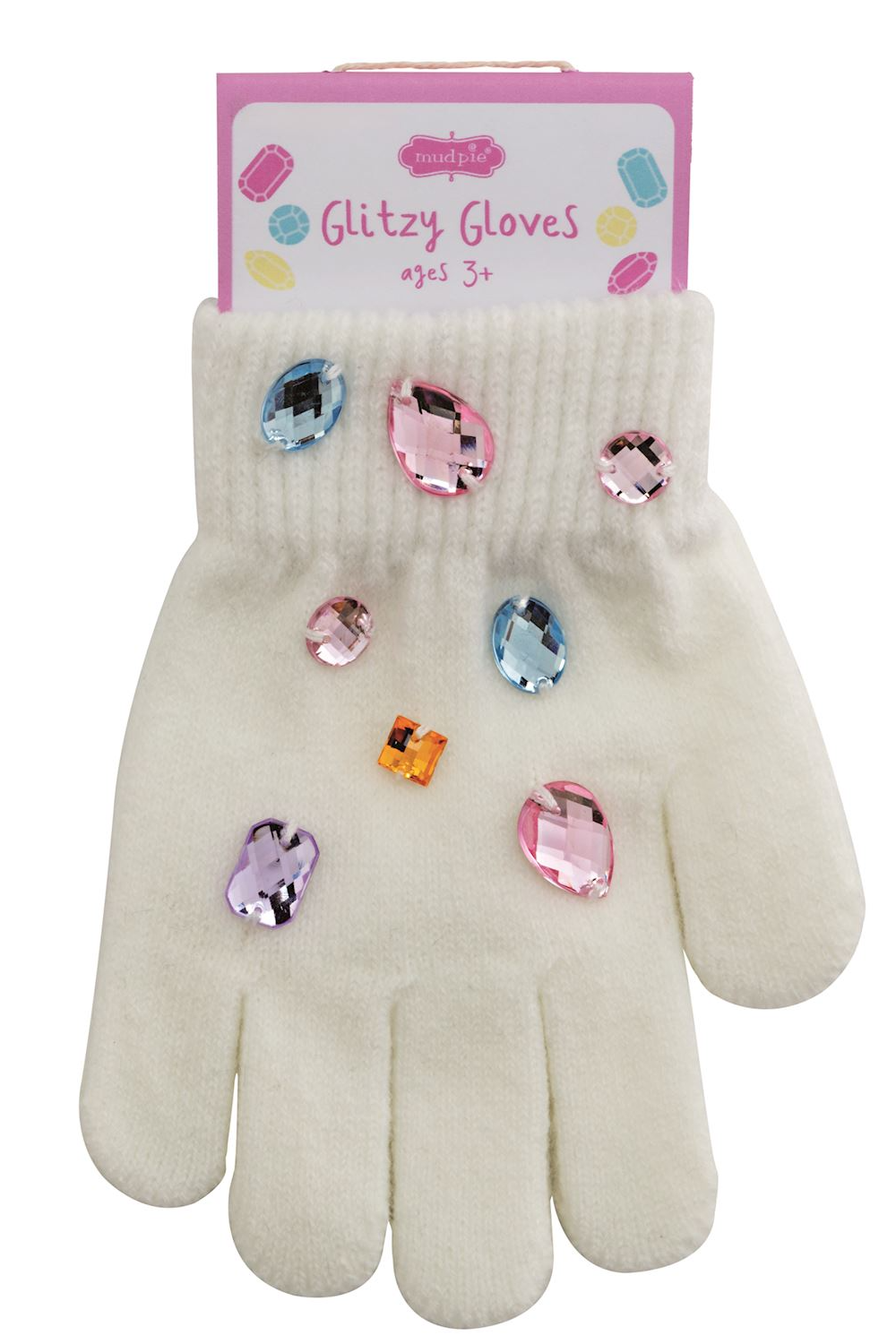 Girls Glitzy Gloves