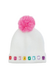 Girls Rhinestone Beanie Hats