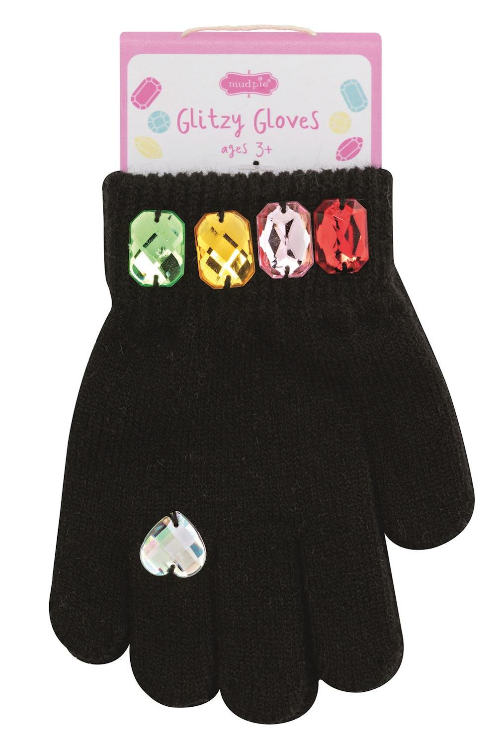 Girls Glitzy Gloves