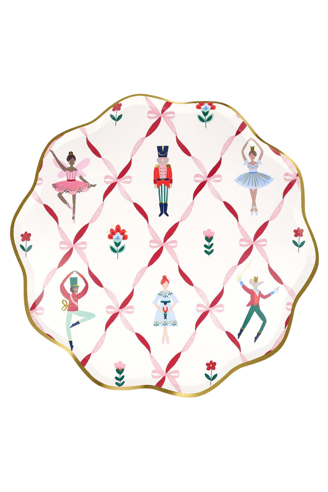 Nutcracker Ballet Dinner Plates by Meri Meri