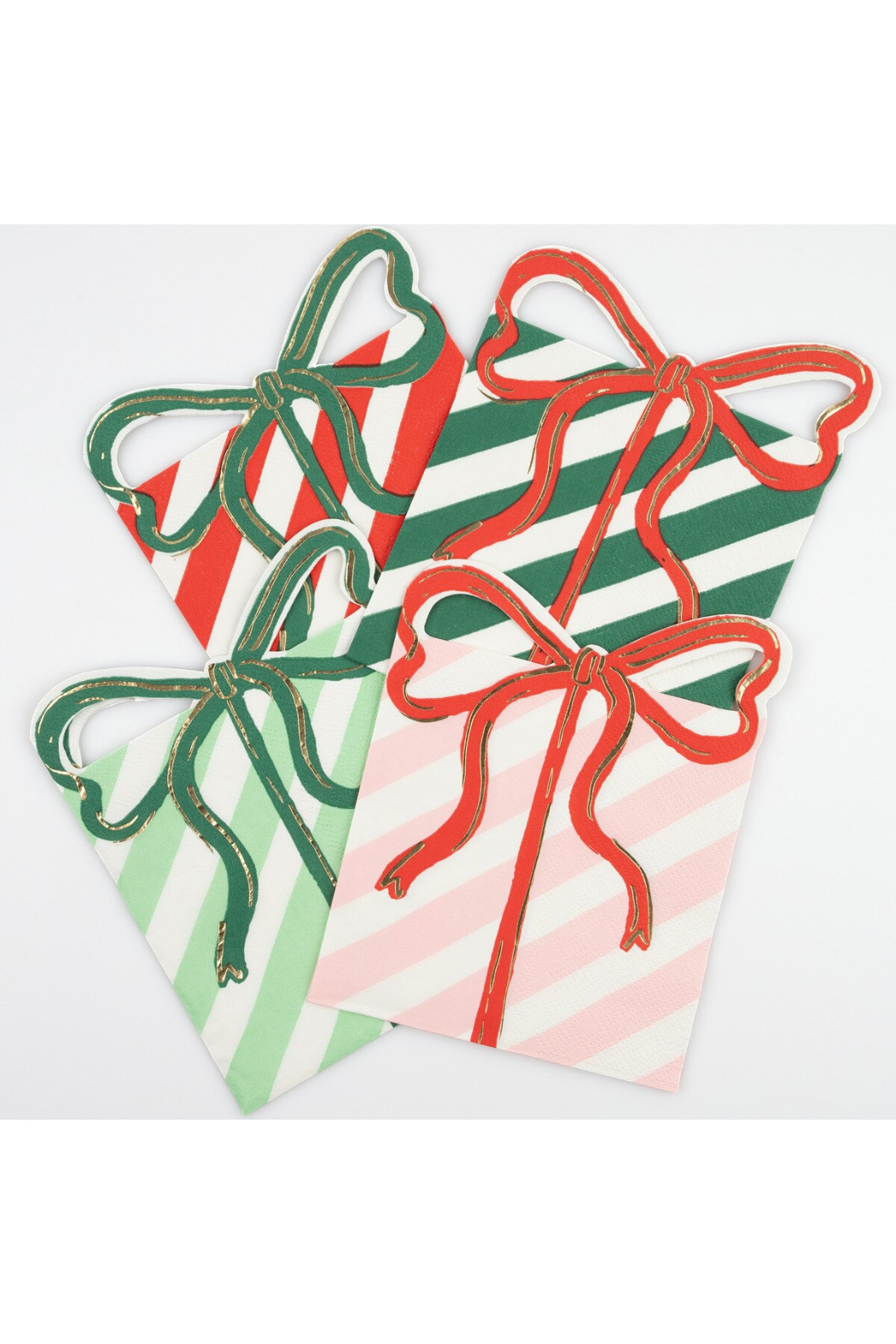 Present with Bow Napkins