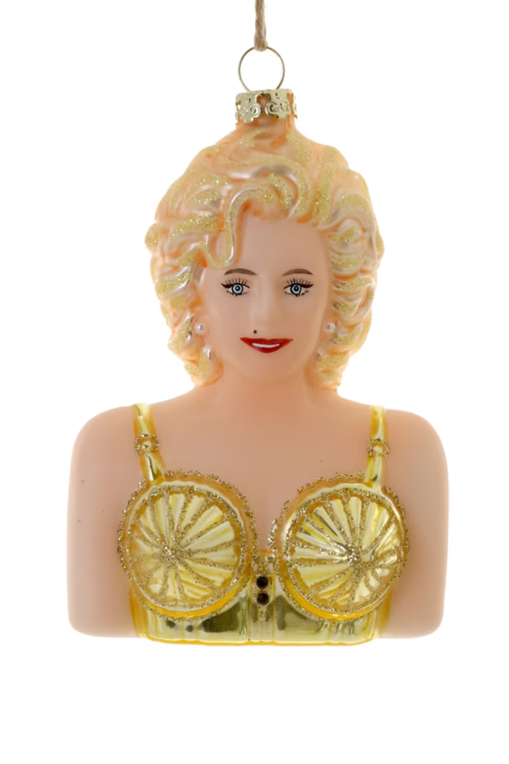 Madonna Glass Ornament