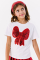 Big Bow Crystal Tee