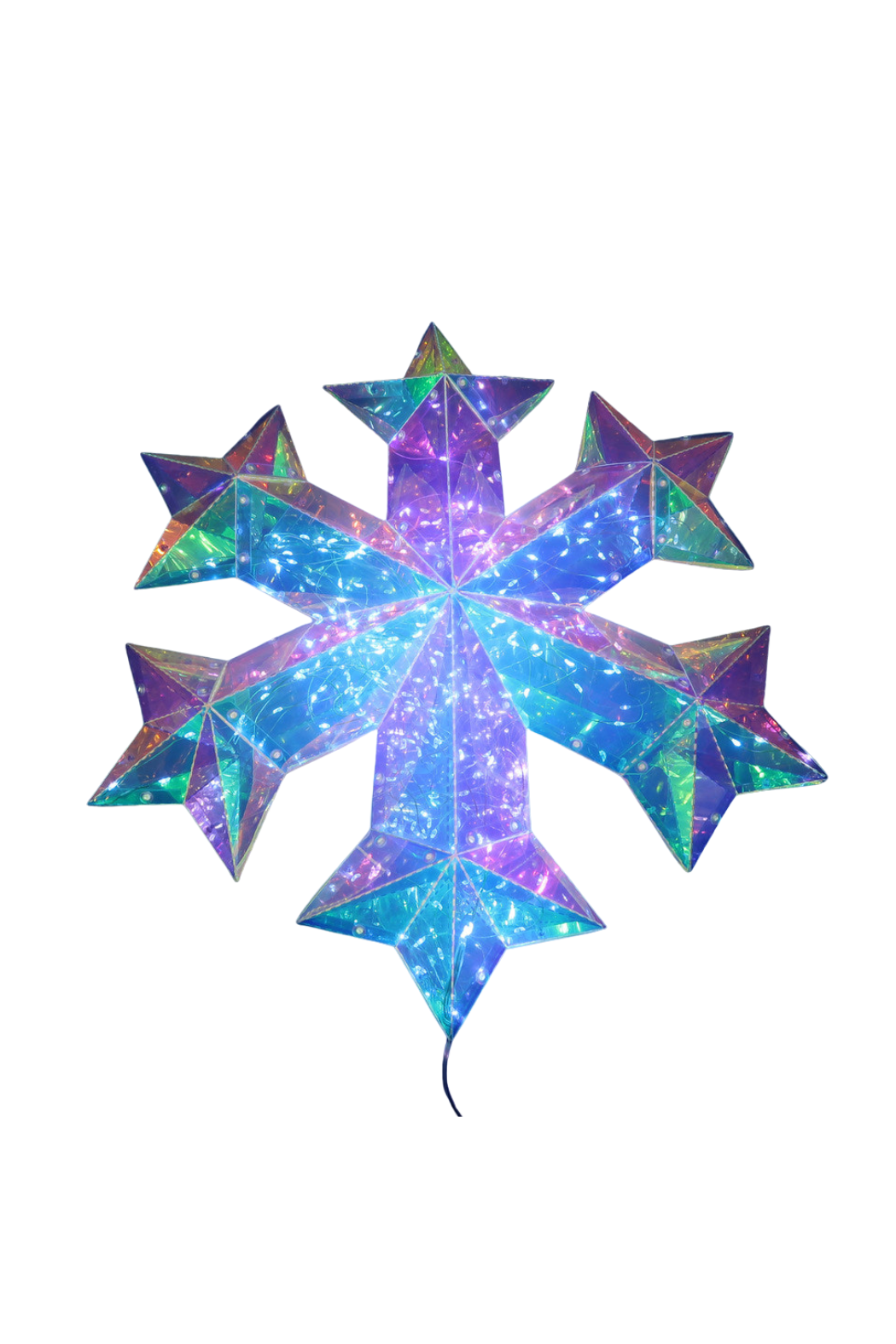 Large 18" Lit Snowflake