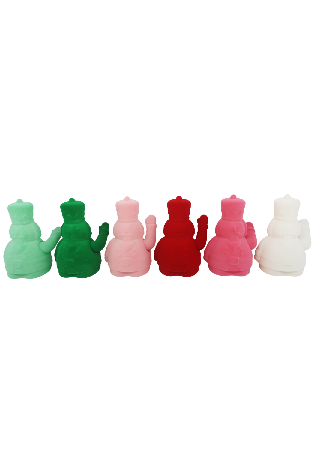 Flocked Waving Nutcracker