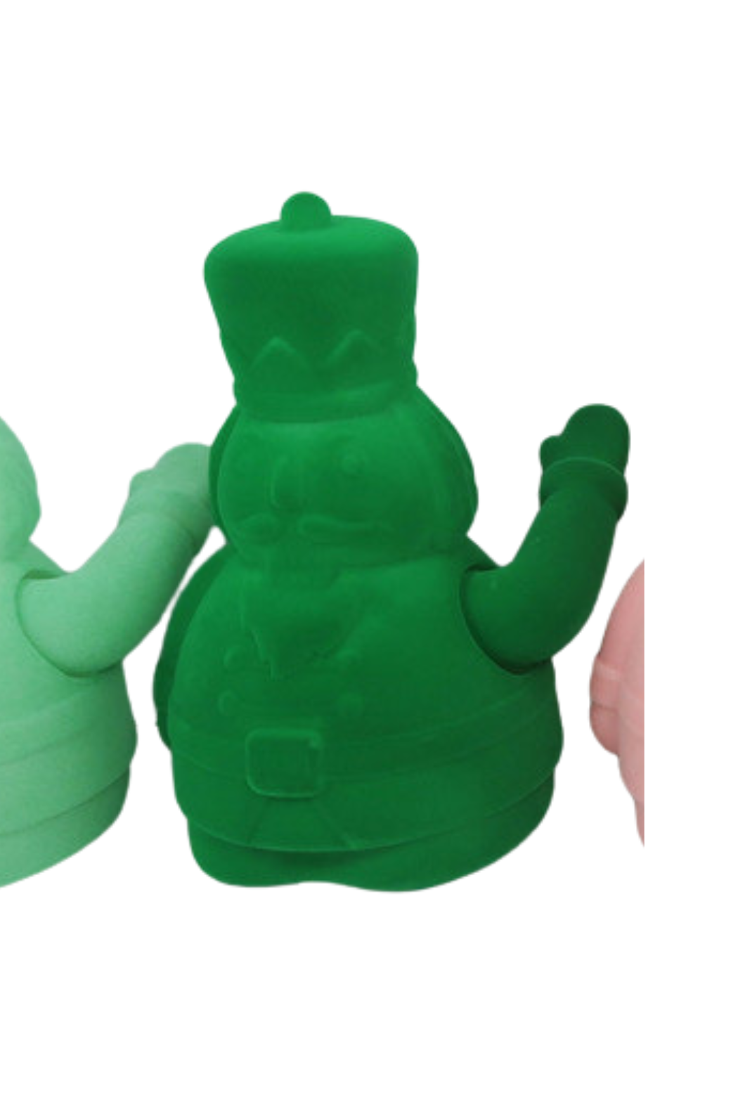 Flocked Waving Nutcracker