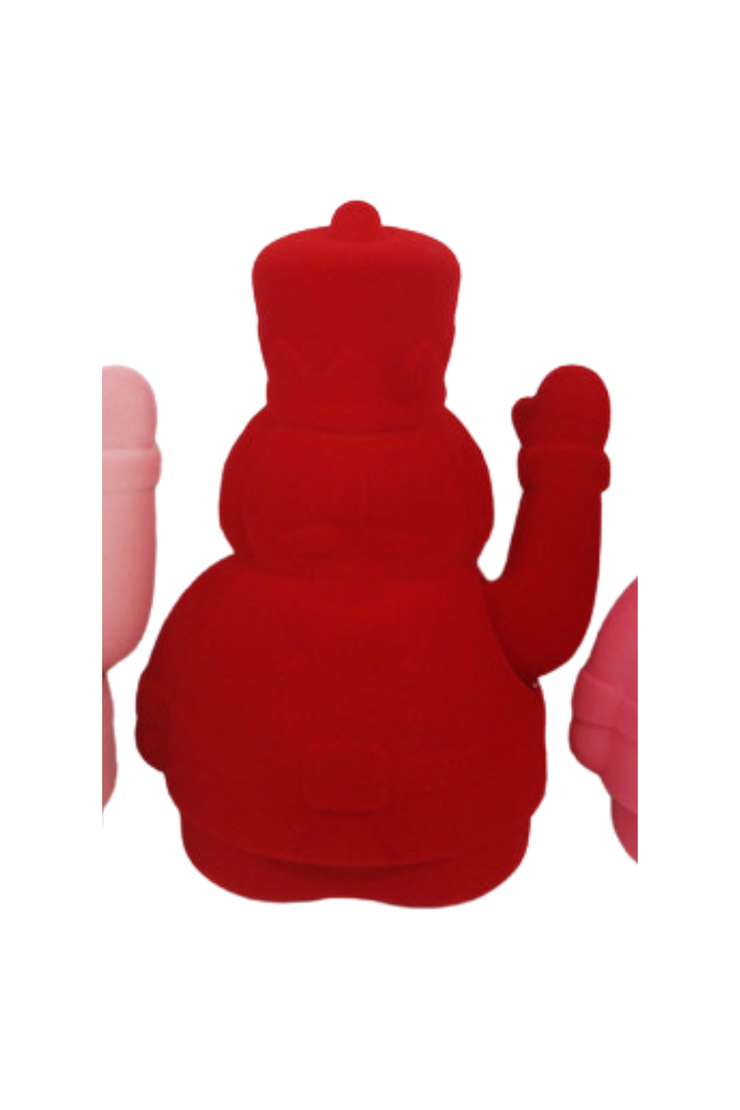 Flocked Waving Nutcracker