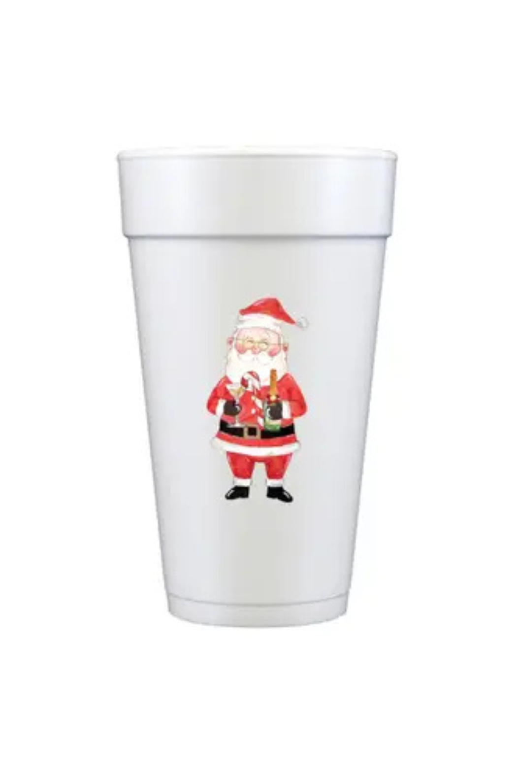 Holiday Styrofoam Cup Stack