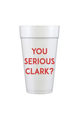 Holiday Styrofoam Cup Stack