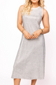 Full Rhinestone Midi Dress