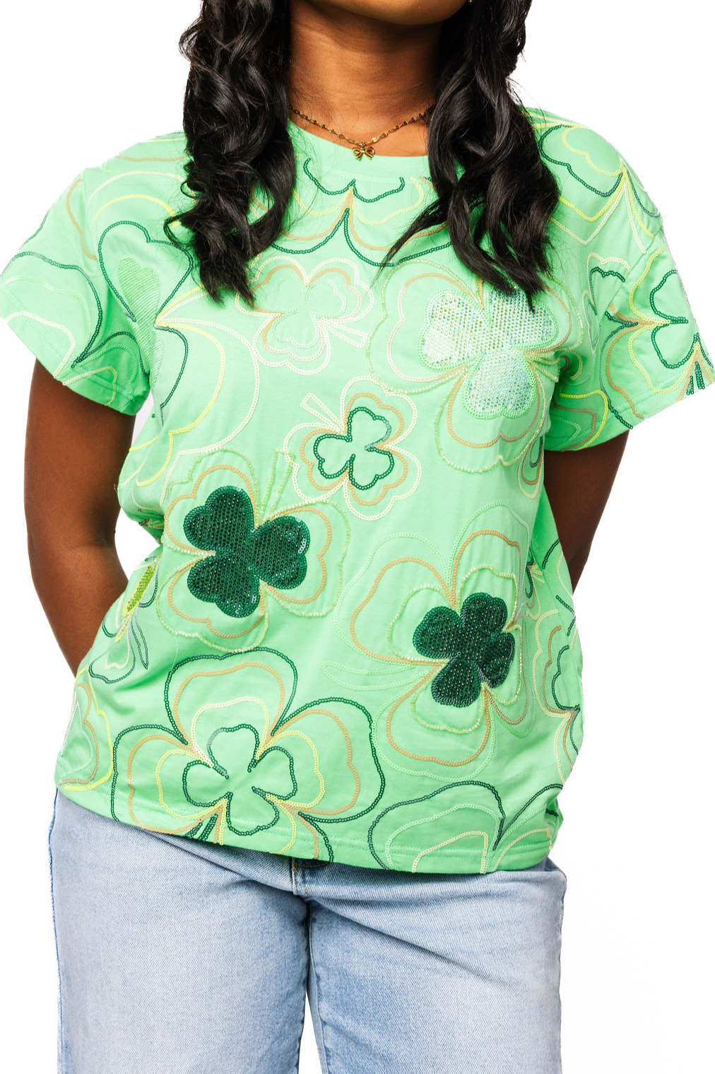 Groovy Shamrock Tee