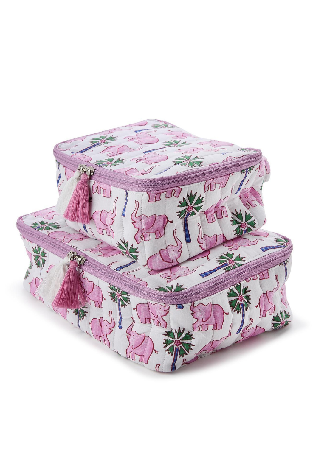 Set of 2 Quilted Packing Cubes