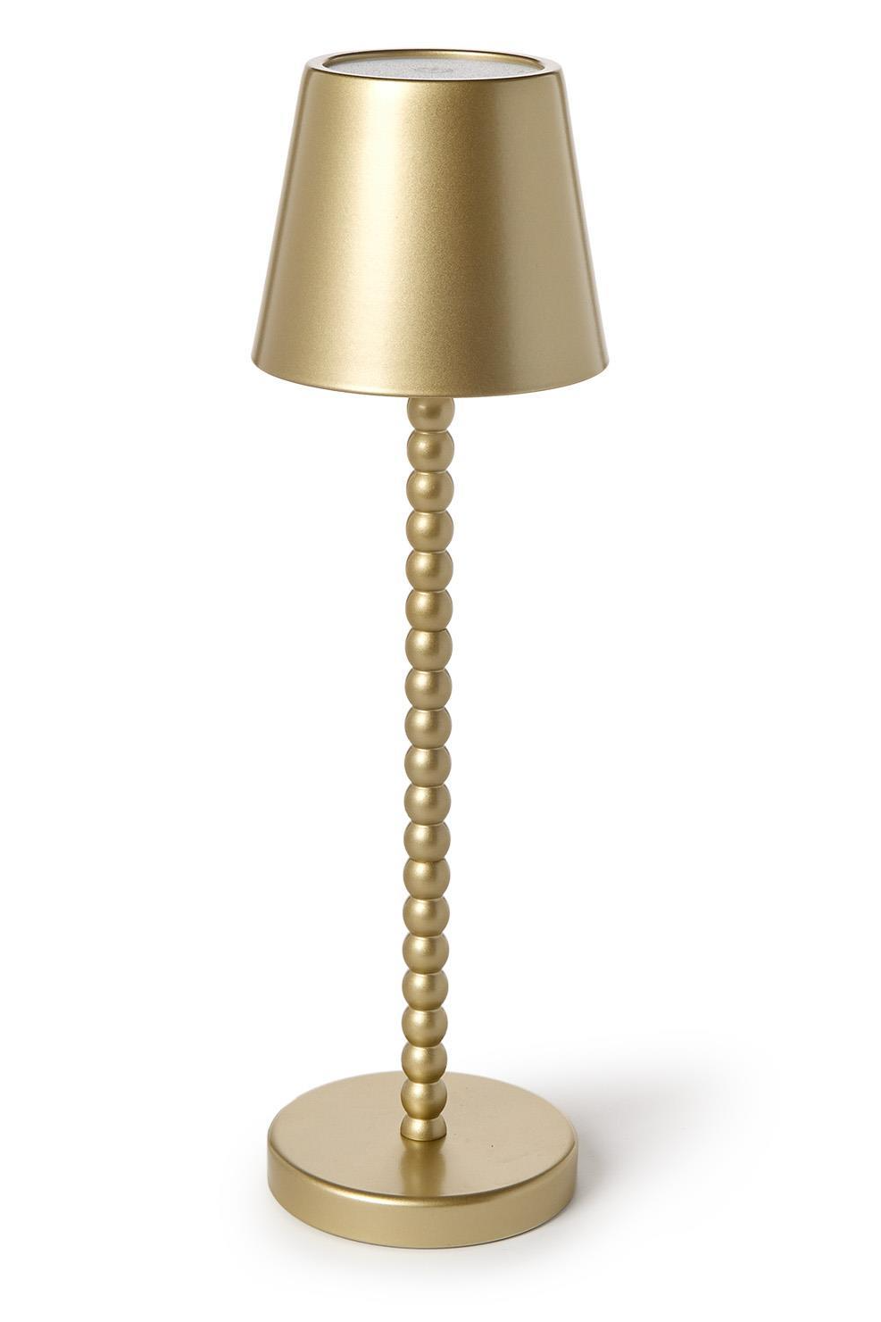 Cordless Beaded Pole Lamp