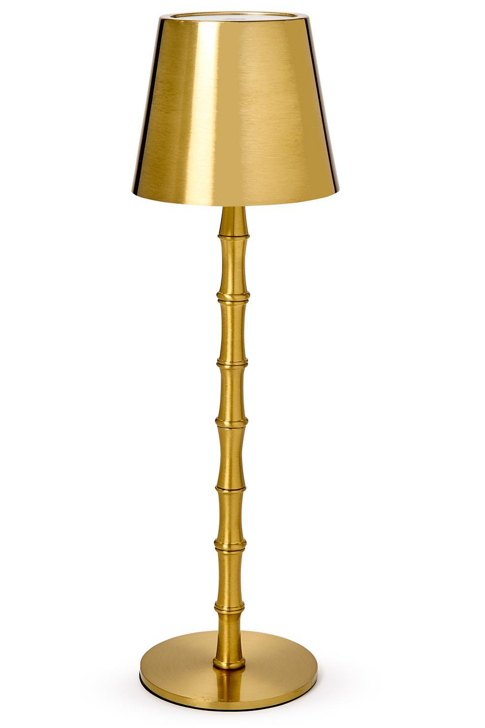 Cordless Bamboo Table Lamp
