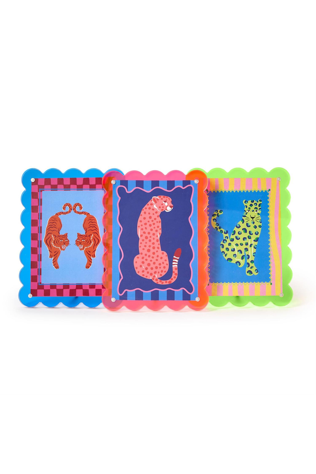 Scalloped Acrylic Frame