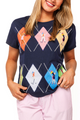 Argyle Golfer Tee