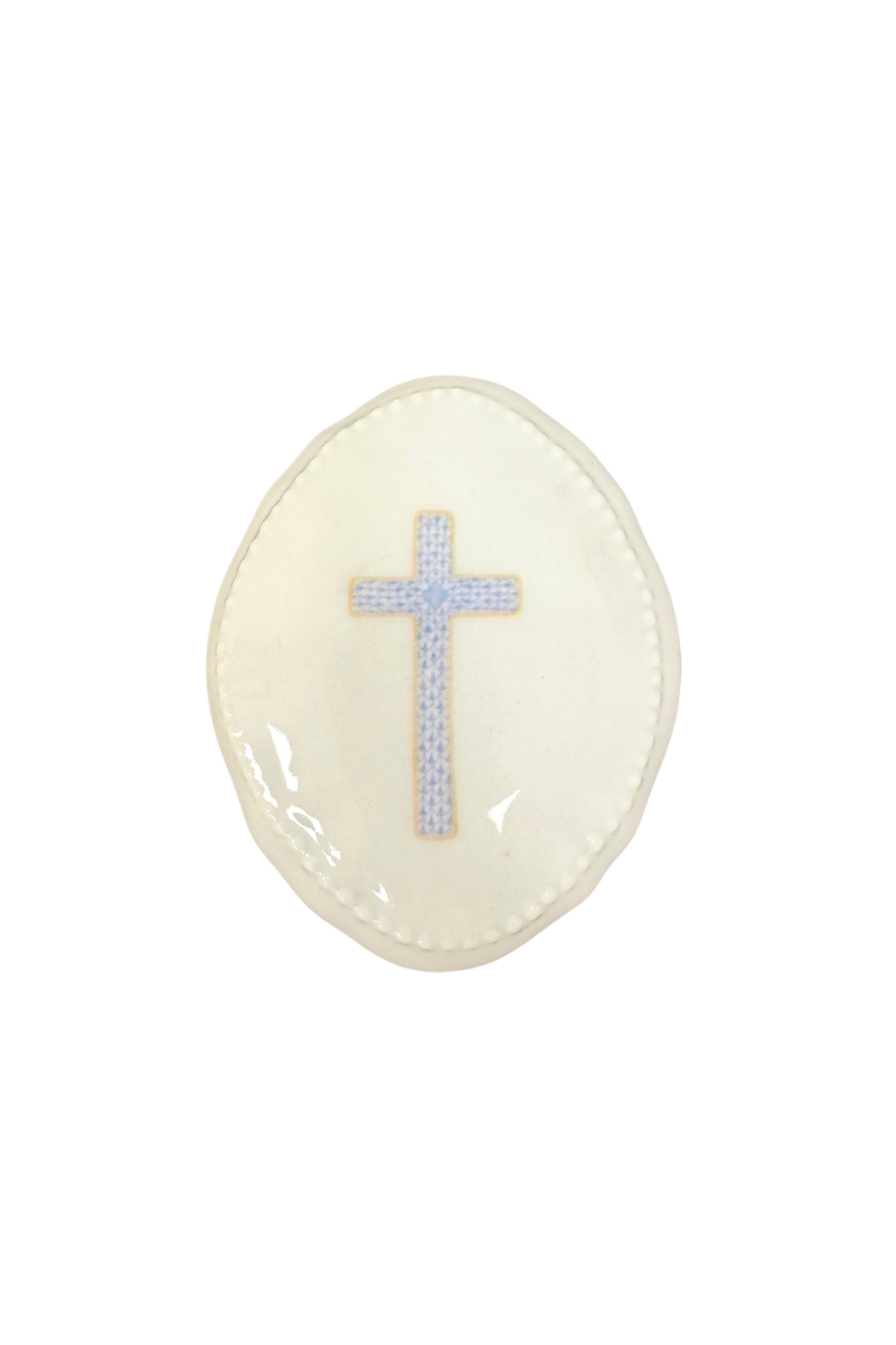 Oval Beaded Box