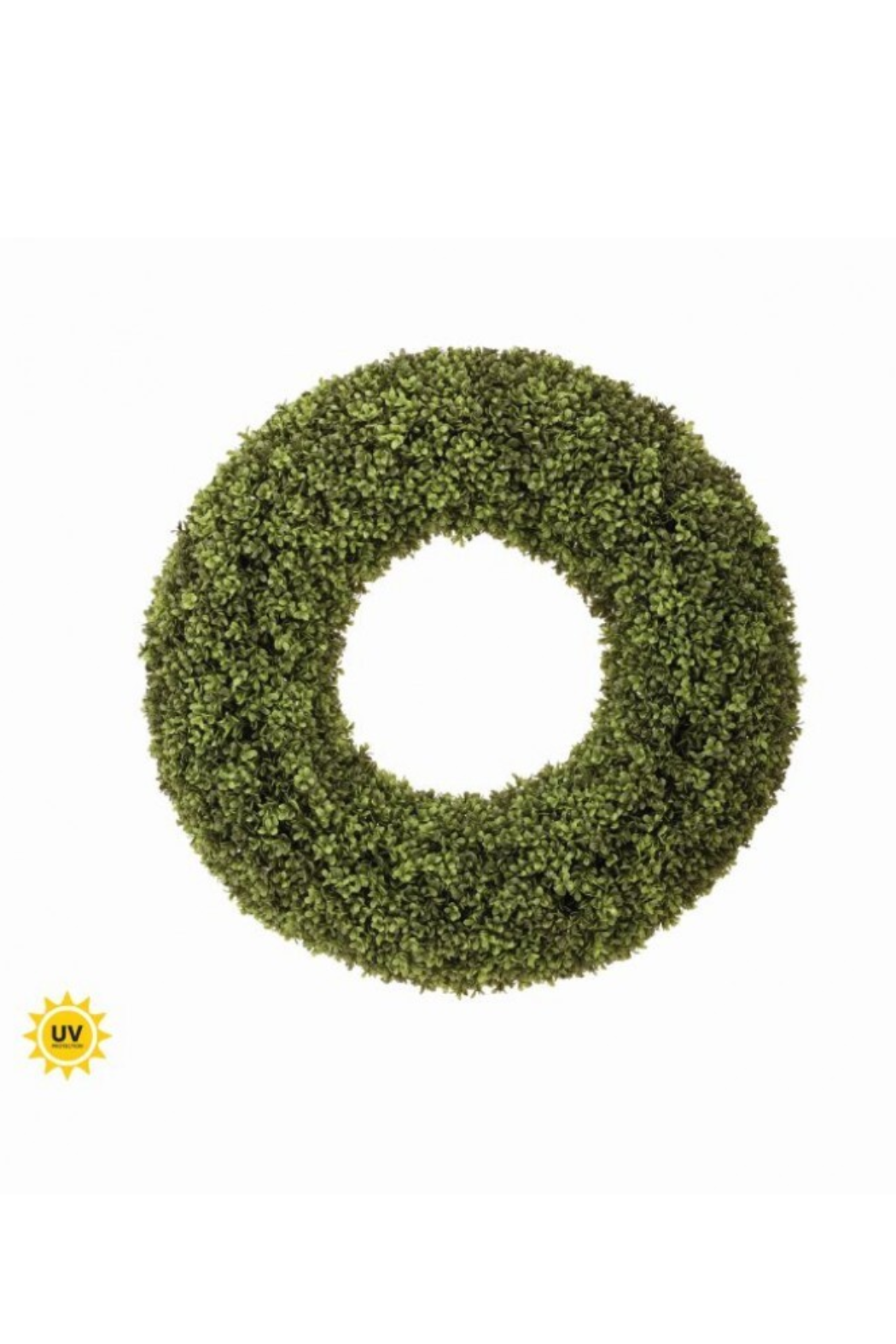 28" UV Treated Boxwood Wreath