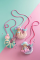 Plush Mermaid Purse