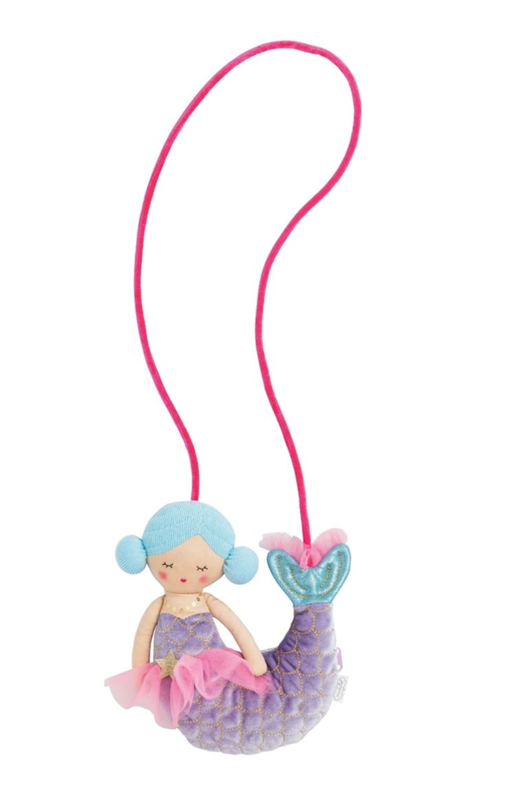 Plush Mermaid Purse