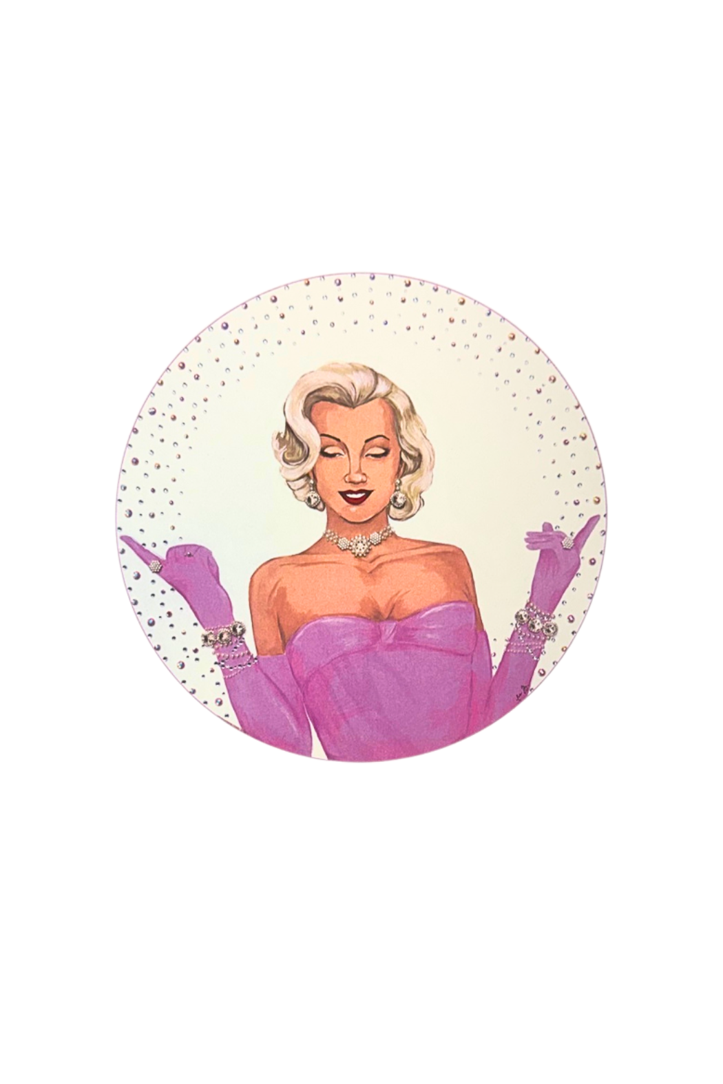 8" x 8" Unframed Cora B. Print